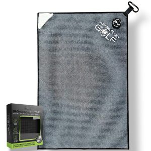 Aiming Fluid Magna-Anchor Golf Towel