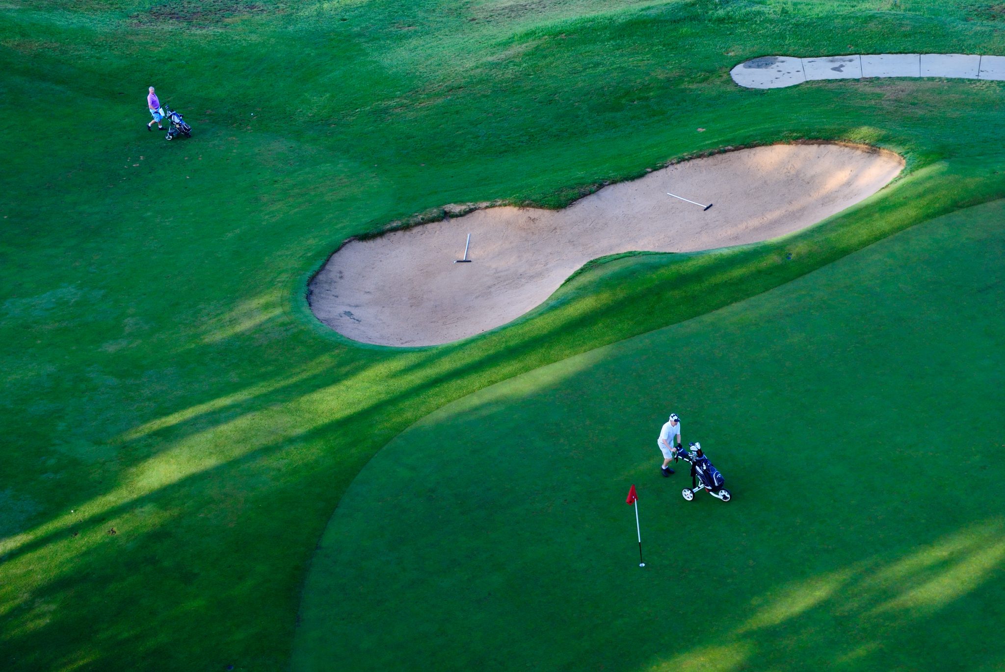 Putting distance control test