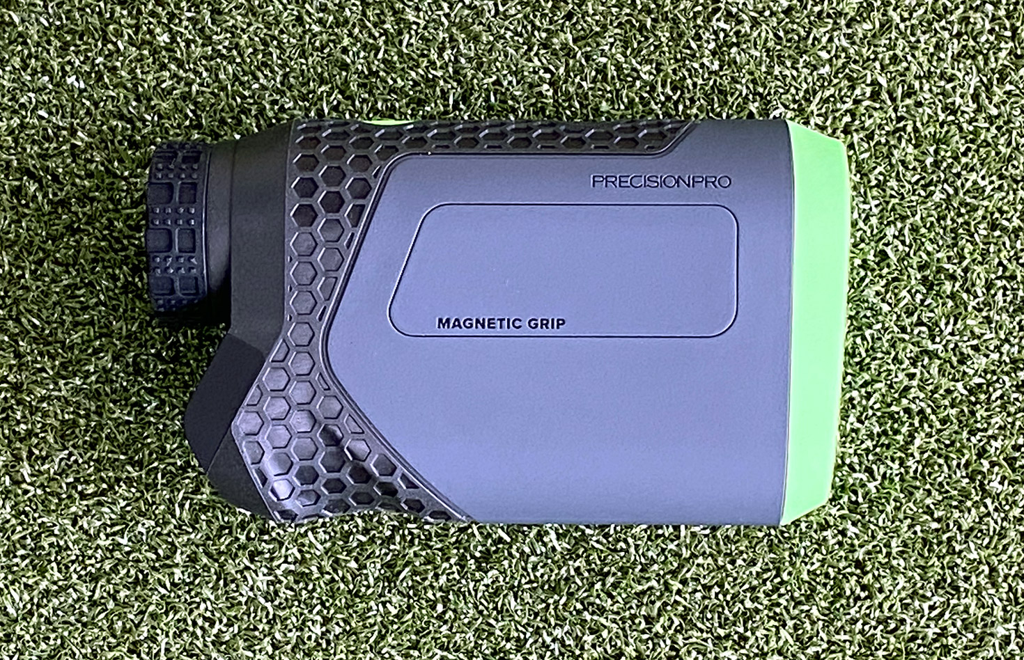 Precision Pro NX9 HD magnetic mount attached to cart